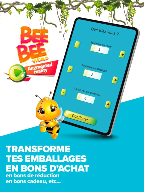 Zrzuty ekranu BeeBee World Réalité Augmentée iPad 